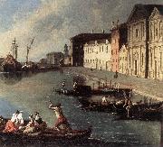 RICHTER, Johan View of the Giudecca Canal (detail) china oil painting reproduction